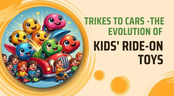 From Trikes to Cars: The Evolution of Kids' Ride-On Toys – kidsautozone